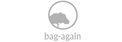 A great way to safe on the use of plastic bags! Bag-Again Logo